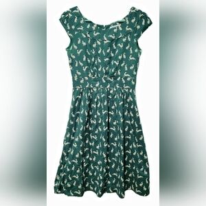 Emily And Fin Day After Day Bunny Rabbit Print Dress